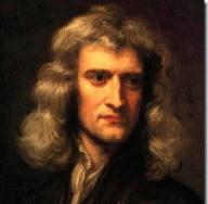 Fraze de Isaac Newton Proverbe de Isaac Newton